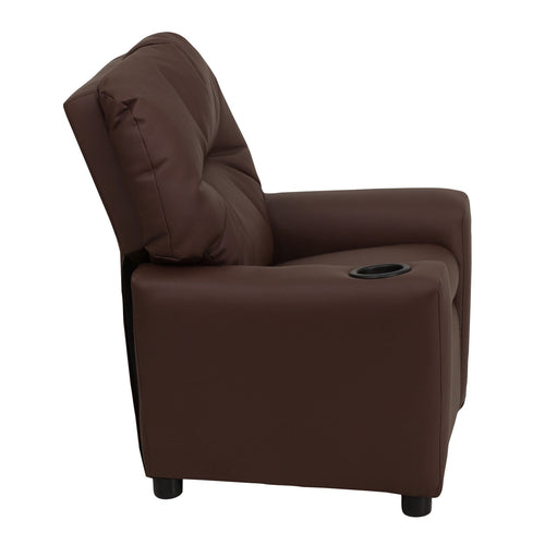 Flash Furniture BT-7950-KID-BRN-LEA-GG