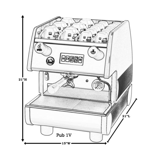 La Pavoni / European Gift & Houseware PUB 1V-R