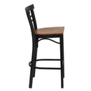Flash Furniture XU-DG6R9BLAD-BAR-CHYW-GG