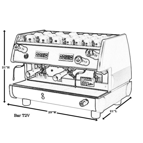 picture of La Pavoni / European Gift & Houseware BAR-T 2V-B