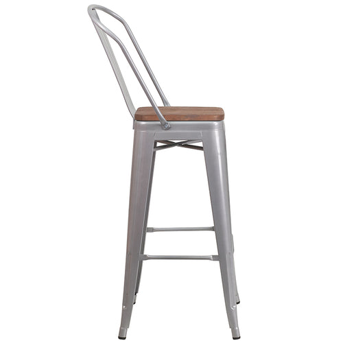 Flash Furniture CH-31320-30GB-SIL-WD-GG