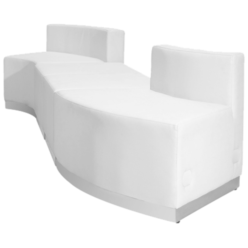 Flash Furniture ZB-803-860-SET-WH-GG