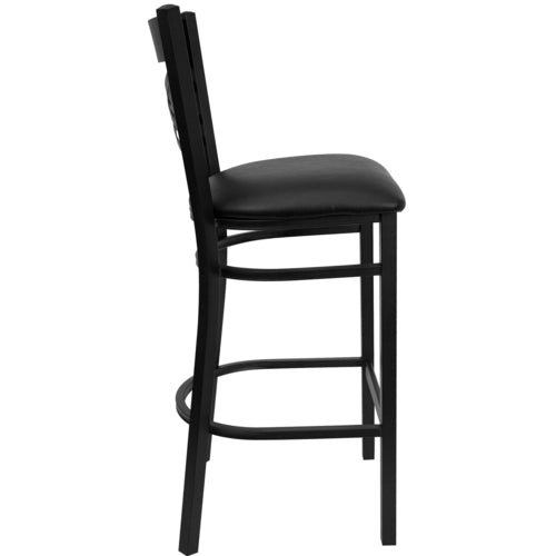 Flash Furniture XU-6F8BXBK-BAR-BLKV-GG