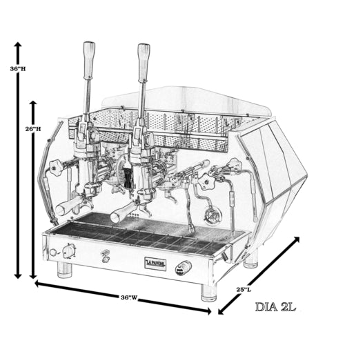 picture of La Pavoni / European Gift & Houseware DIA 2L-B