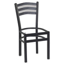 Trendler, Inc. 3 SLAT ARCH METAL CHAIR UPH