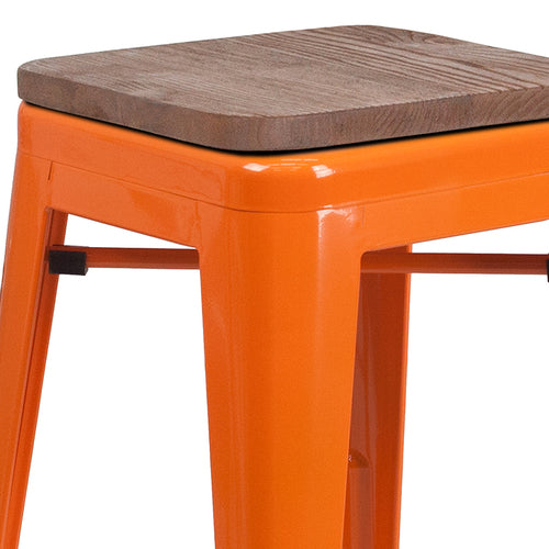 Flash Furniture CH-31320-30-OR-WD-GG