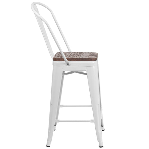 Flash Furniture CH-31320-24GB-WH-WD-GG