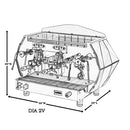 picture of La Pavoni / European Gift & Houseware DIA 2V-B