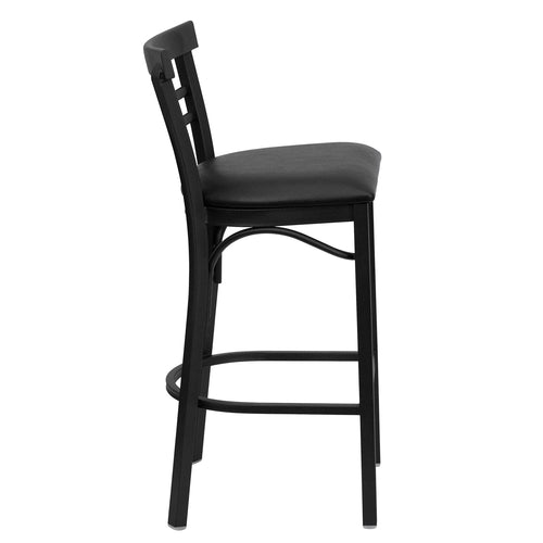 Flash Furniture XU-DG6R9BLAD-BAR-BLKV-GG