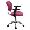 Flash Furniture H-2376-F-PINK-ARMS-GG