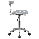 Flash Furniture LF-214-SILVER-GG