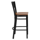 Flash Furniture XU-DG-60120-CIR-BAR-CHYW-GG