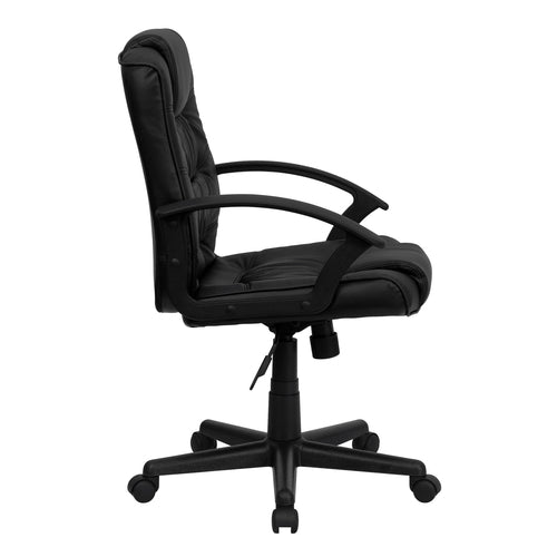 Flash Furniture GO-937M-BK-LEA-GG