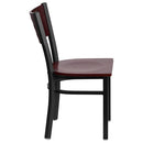 Flash Furniture XU-DG-60117-MAH-MTL-GG