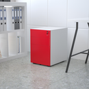 Flash Furniture HZ-CHPL-02-RED-WH-GG