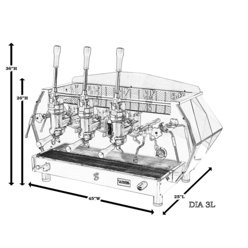 picture of La Pavoni / European Gift & Houseware DIA 3L-B