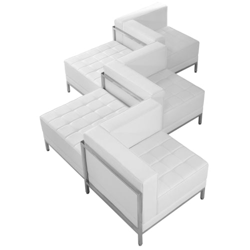 Flash Furniture ZB-IMAG-SET5-WH-GG