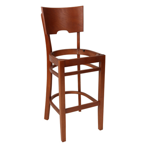 Trendler, Inc. SOLID BACK WOOD BAR30 WS