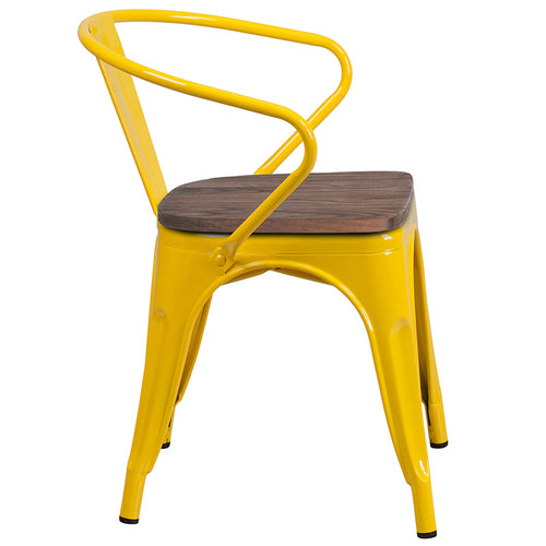 Flash Furniture CH-31270-YL-WD-GG