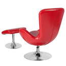 Flash Furniture CH-162430-CO-RED-LEA-GG