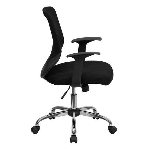 Flash Furniture LF-W95-MESH-BK-GG