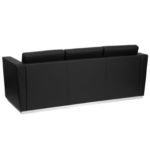 Flash Furniture ZB-TRINITY-8094-SOFA-BK-GG