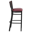 Flash Furniture XU-DG-6H1B-MAH-BAR-BURV-GG