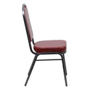 Flash Furniture FD-C01-SILVERVEIN-BURG-VY-GG