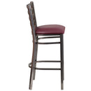 Flash Furniture XU-DG697BLAD-CLR-BAR-BURV-GG