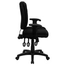 Flash Furniture GO-930F-BK-ARMS-GG