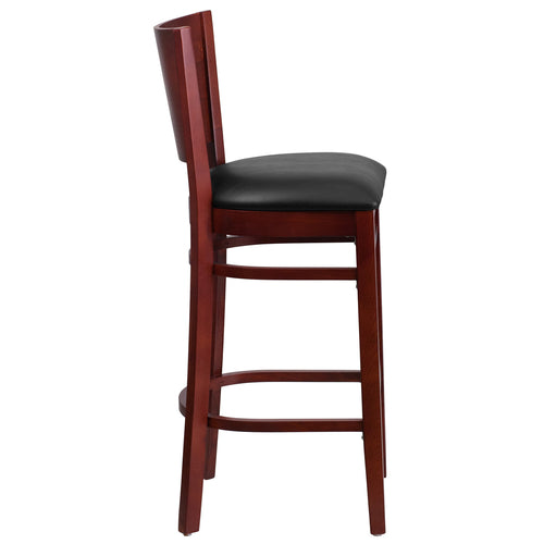 Flash Furniture XU-DG-W0094BAR-MAH-BLKV-GG