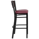 Flash Furniture XU-DG-60516-WAL-BAR-BURV-GG
