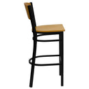 Flash Furniture XU-DG-6F6B-CIR-BAR-NATW-GG