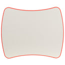 Flash Furniture YU-YCY-098-RECT-TBL-RED-GG