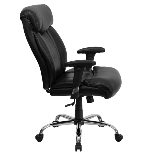 Flash Furniture GO-1235-BK-LEA-A-GG