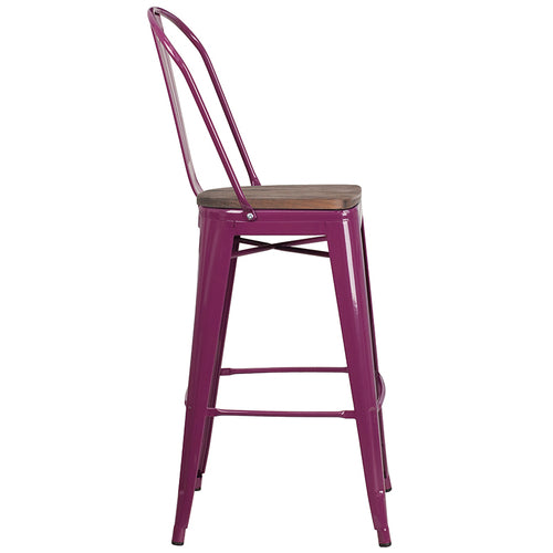 Flash Furniture ET-3534-30-PUR-WD-GG