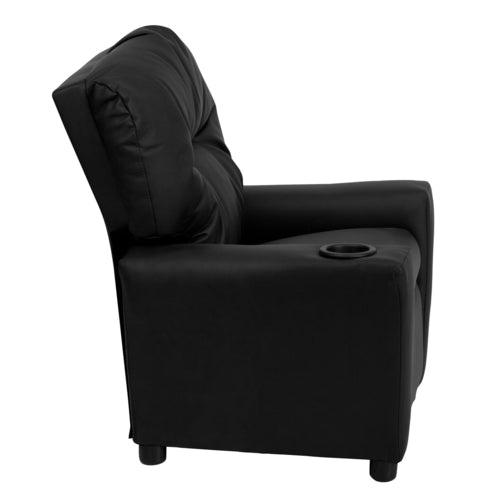 Flash Furniture BT-7950-KID-BK-LEA-GG