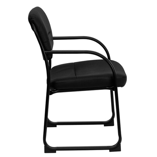 Flash Furniture BT-510-LEA-BK-GG