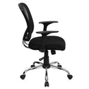 Flash Furniture H-8369F-BLK-GG