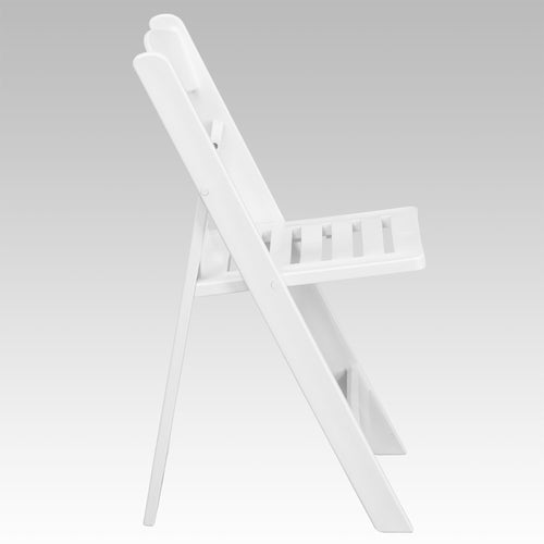 Flash Furniture LE-L-1-WH-SLAT-GG