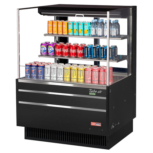 Turbo Air TOM-36L-UFD-W(B)-3S-N