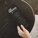 picture of Risch PAPER-MENU-4.25X14-1V