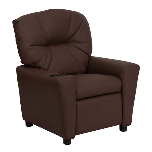 Flash Furniture BT-7950-KID-BRN-LEA-GG