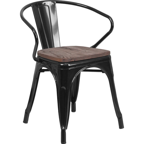 Flash Furniture CH-31270-BK-WD-GG
