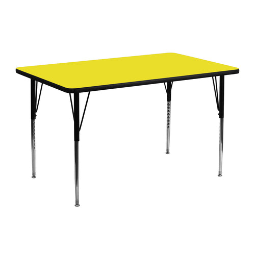 Flash Furniture XU-A2448-REC-YEL-H-A-GG
