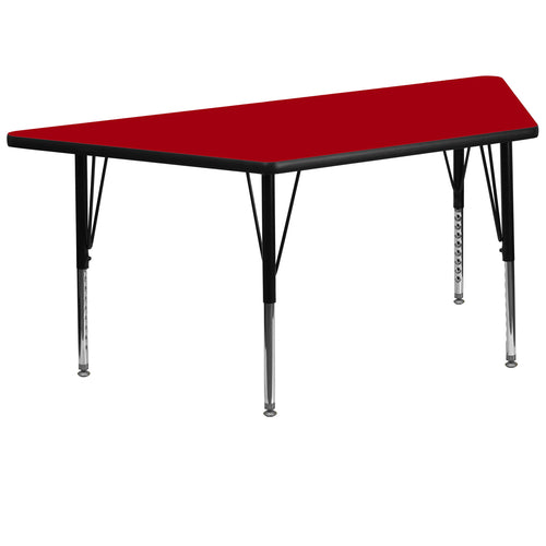 Flash Furniture XU-A3060-TRAP-RED-T-P-GG