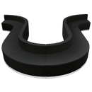 Flash Furniture ZB-803-440-SET-BK-GG