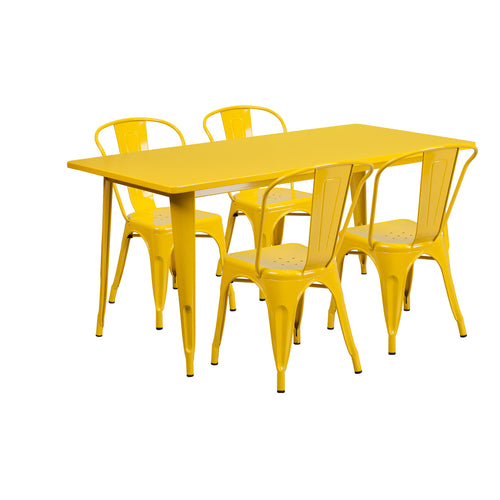 Flash Furniture ET-CT005-4-30-YL-GG