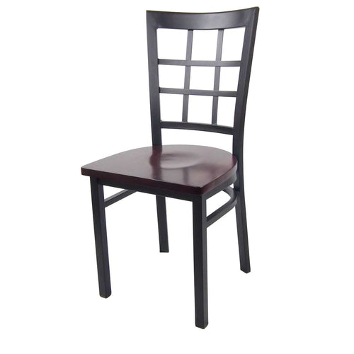 JustChair Manufacturing M27130-BLK-SS