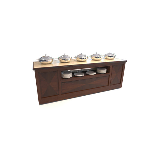 Lion's Wood Banquet Furniture KEN3072- QUARTZ